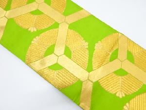 アンティーク　亀甲に松模様織り出し袋帯（材料）